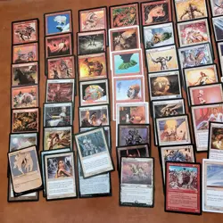 COMMANDER DECK Magic MTG ALL 100 Cards Protection from Colors theme Red & White - Image 3