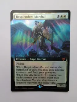 MTG Resplendent Marshal (KHM) Kaldheim Extended Art Foil Mythic 337 - Image 1