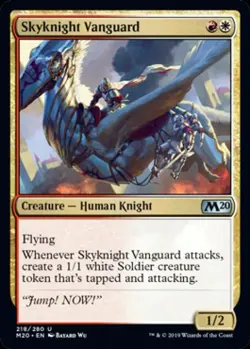 Skyknight Vanguard - Near Mint MTG Magic 2020 Core Set - Image 1
