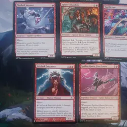 7x MTG Red Creature Spells! Rare Goblin - All NM Mint! Ships Fast! - Image 2