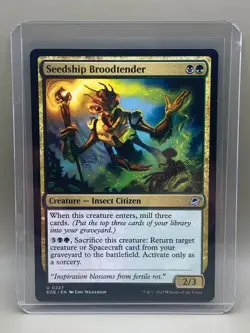 SEEDSHIP BROODTENDER #0227 Edge Of Eternities MTG UNCOMMON Card NM - Image 1