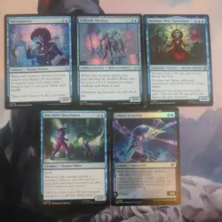 5x MTG Blue Creature Spells! Foil + Legendary - All NM Mint! Ships Fast! - Image 1