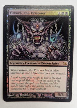 Magic Mtg FOIL Betrayers of Kamigawa Yukora the Prisoner near mint - Image 1
