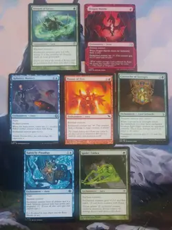 7x MTG Enchantment Aura Spells! All NM Mint! Ships Fast! - Image 1