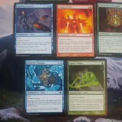 7x MTG Enchantment Aura Spells! All NM Mint! Ships Fast! - Image 2