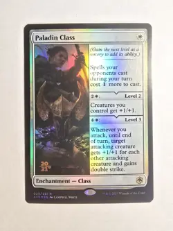 Paladin Class Adventures in the Forgotten Realms Prerelease Foil Mtg - Image 1