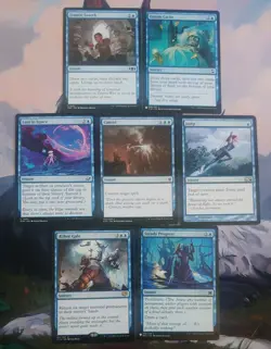 7x MTG Blue Card Draw and Control Spells! All NM Mint! Ships Fast! - Image 1