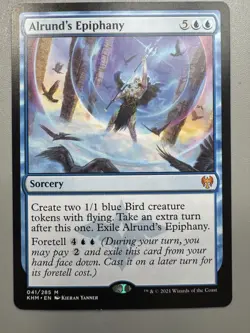 Alrund's Epiphany | #041 | Mythic | NM | Kaldheim MTG Magic The Gathering - Image 1