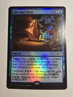 Rise and Shine Prerelease Cards Foil Mtg Magic The Gathering - Image 1