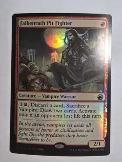 Falkenrath Pit Fighter Prerelease Cards Foil Magic The Gathering Mtg - Image 1