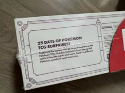 Costco Pokemon Holiday Calendar With Pokeball Tin 2025 New Sealed In Box - Image 2