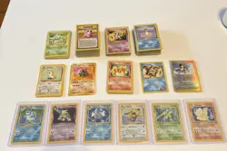 Vintage WOTC Pokemon Card Collection Lot. Features NM Holos, Rares, And More. - Image 1
