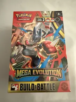 Pokemon TCG Mega Evolution Build and Battle Box Factory Sealed Brand New - Image 1