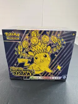 Pokemon TCG Surging Sparks Elite Trainer Box - SV08 Factory Sealed - Image 1
