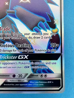 SHINY Zoroark GX ULTRA RARE 77a/73 Pokemon Hidden Fates Alternate Art Promo - Image 5