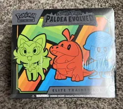Pokemon TCG Paldea Evolved Elite Trainer Box ETB New Sealed 820650853661 - Image 1