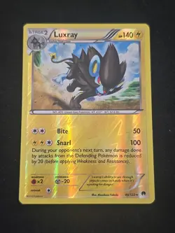 Luxray 46/122 Breakpoint Reverse Holo Rare Pokemon TCG Light Played - Image 1