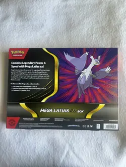 Pokemon TCG Mega Evolution Mega Latias EX Box Sealed Box - Image 1