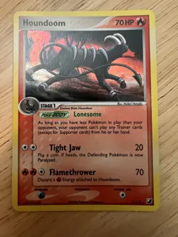 Pokemon Houndoom 7/115 Unseen Forces Holo NM- - Image 1