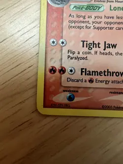 Pokemon Houndoom 7/115 Unseen Forces Holo NM- - Image 4