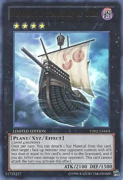 Yugioh! MP Number 50: Blackship of Corn - YZ02-EN001 - Ultra Rare - Limited Edit - Image 1