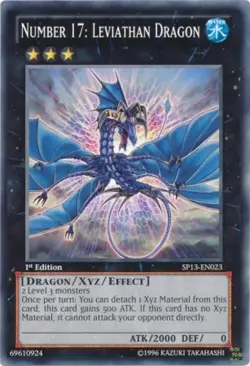 Yugioh! MP Number 17: Leviathan Dragon - SP13-EN023 - Common - Unlimited Edition - Image 1