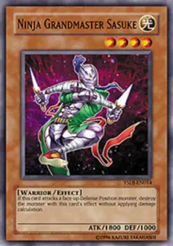 Yugioh! MP Ninja Grandmaster Sasuke - YSDJ-EN014 - Common - 1st Edition Moderate - Image 1