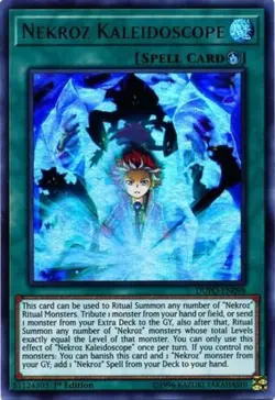 Yugioh! MP Nekroz Kaleidoscope - DUPO-EN098 - Ultra Rare - 1st Edition Moderatel - Image 1