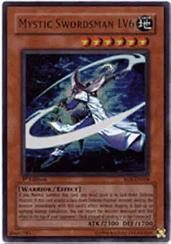 Yugioh! MP Mystic Swordsman LV6 - RDS-EN008 - Ultra Rare - 1st Edition Moderatel - Image 1