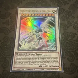 Yugioh Shooting Quasar Dragon LC05-EN005 Ultra Rare Limited Edition - Image 1