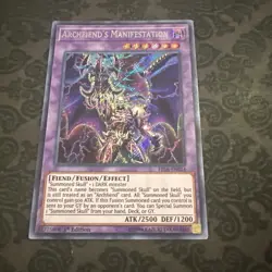 Yugioh Archfiend’s Manifestation FIGA-EN034 Secret Rare 1st Ed - Image 1