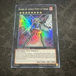 Yugioh Number 40: Gimmick Puppet of Strings CT10-EN011 Super Rare - Image 1