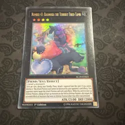 AC18-EN021 Number 41: Bagooska the Terribly Tired Tapir Ultra 1st Ed YuGiOh Card - Image 1