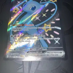 Pokemon TCG Paldean Fates Mew ex 216/091 Shiny Full Art Mint Pokemon Card - Image 3