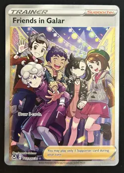 Friends in Galar TG23/TG30 Silver Tempest Trainer Gallery Pokemon TCG Card NM - Image 1