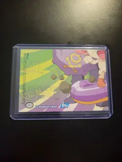 Squirtle & Pikachu P05 of 6 Pokemon Topps Series 3 Puzzle Card - Image 1
