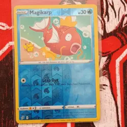 Magikarp 039/192 Reverse Holo Ft. Pikachu Rebel Clash Pokemon Card - Image 2