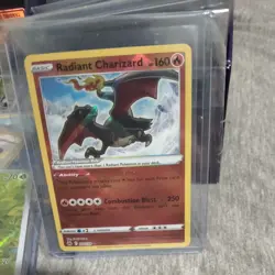 Pokemon Radiant Charizard Card 020/159 Crown Zenith MINT/NM Condition - Image 1