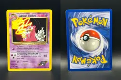 Sabrina's Pokemon - Gym Heroes 5 Card Lot (Abra Gastly Slowpoke Slowbro) - Image 3