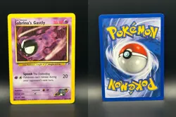 Sabrina's Pokemon - Gym Heroes 5 Card Lot (Abra Gastly Slowpoke Slowbro) - Image 4