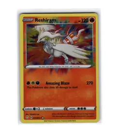 Reshiram Amazing Rare 017/072 | SWSH Shining Fates Pokemon Card NM - Image 1
