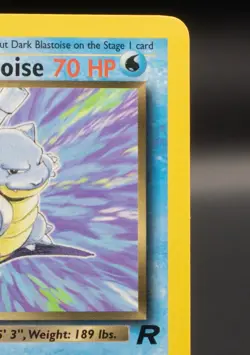 Pokemon TCG Card - Dark Blastoise 20/82 1st Edition Team Rocket Rare Vintage - Image 3