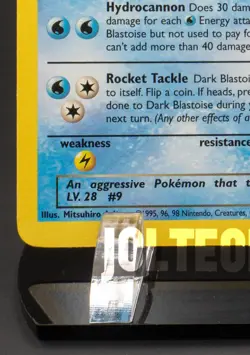 Pokemon TCG Card - Dark Blastoise 20/82 1st Edition Team Rocket Rare Vintage - Image 4