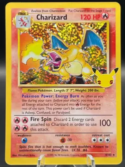 Charizard - 4/102 - Pokemon Celebrations Classic Collection Holo Rare Card NM - Image 1