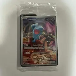 Team Rocket’s Wobbuffet Destined Rivals ETB Promo SEALED New Card Dividers - Image 1