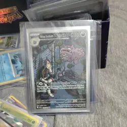 Pokemon TCG Team Rockets Weezing Destined Rivals Art Rare Card 199/182 - Image 1