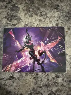 Gwenom, Remorseless (8/54) Full Art Series NM (Art Card) [MTG] 😍😍 - Image 1