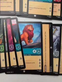 Lot Of (36) Disney Lorcana Fabled Uncommon & Common Cards - Image 5