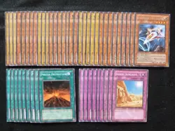 YU-GI-OH PRE-OWNED 50 CARD LORD BRITISH SPACE FIGHTER DECK *READY TO PLAY* - Image 1