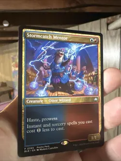 Magic: The Gathering Stormcatch Mentor Card Promo Pack - Image 1